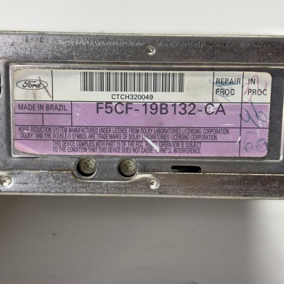 1990-1996 Ford OEM cassette player RADIO Mustang F150 Econoline Contour Ranger - Picture 11 of 15